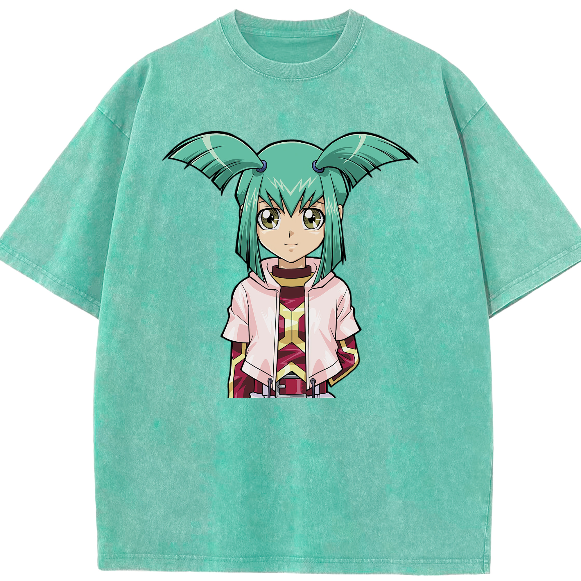 （画像用） 遊☆戯☆王 Yu-Gi-Oh! 綿100% ヴィンテージ風 半袖Tシャツ（フロントプリント）